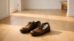 Alumiinifolio kengässä: helppo niksi, joka voi vähentää kengän hajua yön aikana