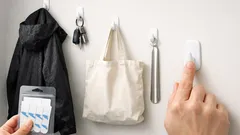 Tarrakoukut vuokra-asuntoon: saat seinäsäilytyksen kuntoon ilman poraamista